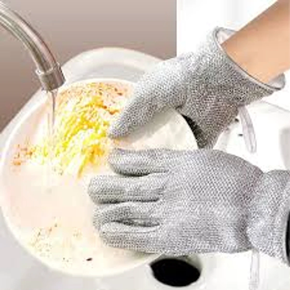 3 PAIR Kitchen Cleaning Hand Gloves